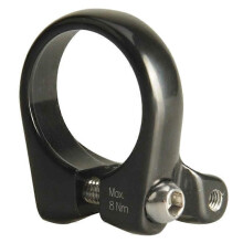 (As show, One size) Aluminium Alloy Bike Rear Rack Adapter Clamp for 30.8/30.9mm Bike Seat Post