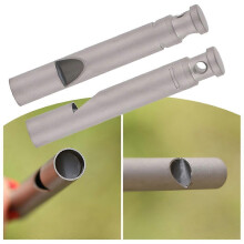 (As show, One size) Emergencies Whistle With Cord Waterproof Whistle Titaniums Signal Whistle