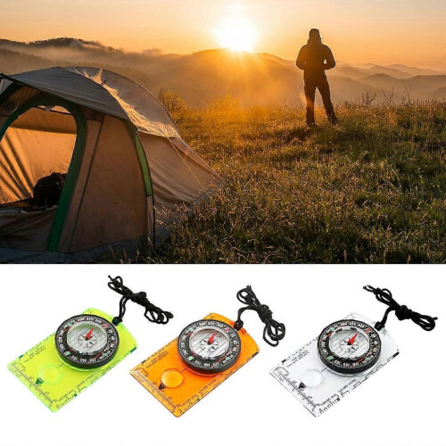 (As show, One size) Orienteering Compasses Survival Navigation Compasses Camping Multifunctional