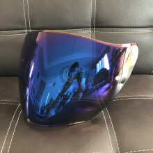 (Silber) Für AGV K5-JET Motorradhelmvisier Haif Helnet Visierbrille Motorradhelm Verfärbung