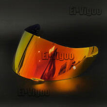 (Revo Gold) Helmvisier für AGV K5 K5S K3SV K1 Motorradhelmlinse Anti-Kratz-Schild Motorrad
