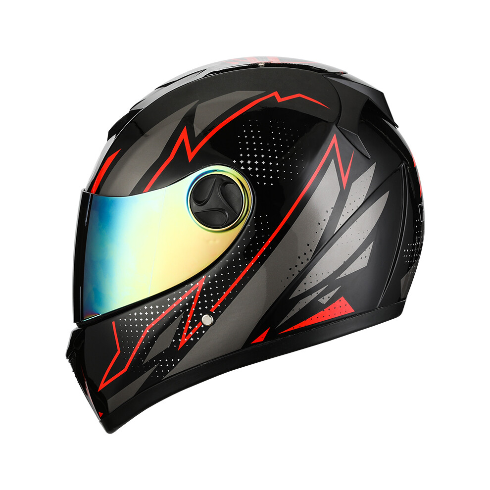 (L-B17) 2021 Casque de moto intégral professionnel à double lentille Casque de motocross à double visière