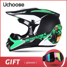 (L-20)UCHOOSE Motorradhelm Professioneller Motocross-Offroad-Helm Kinder-Offroad-Casque Capacete