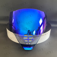 (M-23)Airflite Helmvisier für ICON AIRFLITE Motorradhelm-Objektivvisier Helmobjektiv-Gesichtsschutz-Ersatz