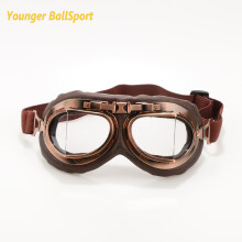 (Läpinäkyvä) 2022 Retro Moottoripyörälasit 100 % UV400 Glasses Vintage Moto Classic -lasit pyöräilyyn