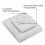 (As show, One size) Electric Underfloor Heating Thermostat Temperature Control Switch + Sensor Cable 2