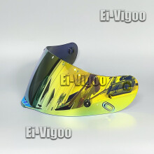 (Revo Rot) Neues Motorradhelm-Visier, Helmbrille, Integralglas für HJC CL-16 CL-17 CS-15 CS-R1