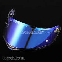 (Revo Rot Blau) Helmvisier für K1 K3SV K5 Motorradhelm Brille Motorradhelm Verfärbung