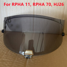 (HJ26-Revo Klar Blau) Volle Seriers Visier PC Helm Objektiv Für HJ26 HJ20M HJ31 HJ09 Farbe Winddicht