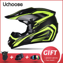 (xL-LANGD) Erwachsene weibliche Männer Helme Motocross Kask Cross Downhill Soporte Casco Off Road Helm