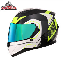 (xxL-BlackLion-019) DOT ECE-geprüfter BlackLion-Doppelglas-Offroad-Motorradhelm, hochwertiger Vollvisier