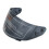 Visiera di ricambio per casco integrale (blu) per LS2 FF352. 5