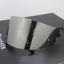 (Klares Revo-Blau) Helmvisier für SHOEI Glamster Integral-Motorradlinse UV-Schutz Wasserdicht