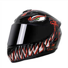 (S-21) Meistverkaufter Motorradhelm, Integralhelm, Racing F1 Venom, Umfang, Sicherheitskappe, Antibeschlag-Windschutzscheibe