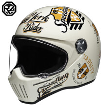 (xL-2) Retro-Motorradhelm ABS Light Cruiser Vollschutzhelm für Männer und Frauen DOT-geprüft