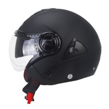 (Casco rosa xL-622) Casco de motocicleta Casco Moto Doble Lente Cara Abierta Casco de Scooter Eléctrico