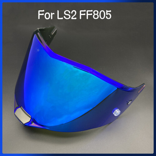 (Clear Revo Blue) Per LS2 FF805 Thunder Face Shield Parabrezza Casco da moto Visiera integrale Integrale 1