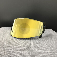 (1 STÜCK) Motorradhelmlinse Anti-UV-PC-Visierlinse Race R Pro GP-Modell Rauchdunkel Ersatzvisier