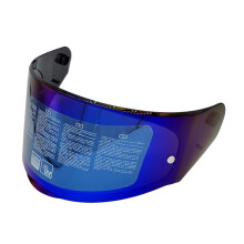 (Teeblau) Motorradhelm-Visier-Helmbrillen-Integrallinse für ls2 FF353 320 328 800 ff320