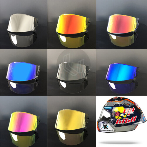 Visière de casque intégral (violet doré) pour Shark Race-R Pro GP 1