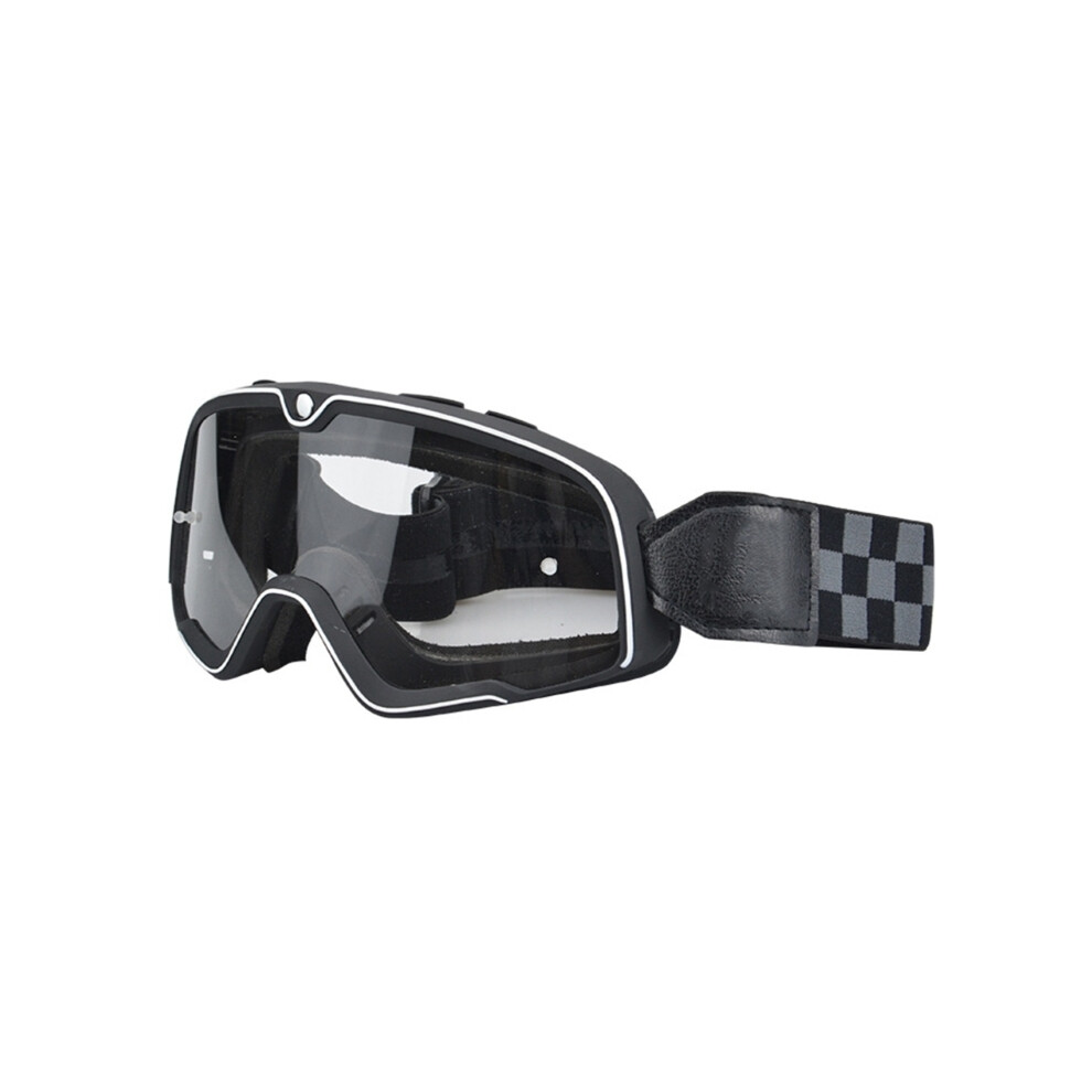 (C13) Lunettes de moto améliorées, coupe-vent vintage, anti-poussière, casque, lunettes A70F
