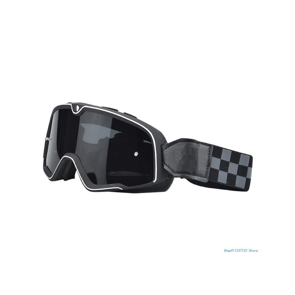 (C15) Lunettes de protection vintage anti-poussière pour casque de moto, protection pour les cours de