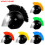 (Rouge)Mohawk Casque Perruque Découpable Casque Décorations Perruques Cockscomb Motocross Intégral Off 4
