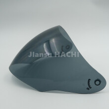 (Argent) LS2 OF508 Véritable Lentille de Casque de Moto Demi-Lentille de Casque Cascos Para Moto Accessoires