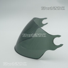 (Argent) Visière de casque LS2 of562 d'origine, remplacement des lunettes de soleil, lentille supplémentaire