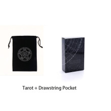 (Kombination) True Black Tarot True Black Tarotkarten Magischer Zeremonientisch New Century Waite Retro