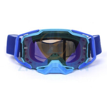 (LENTE AZUL-C20) Gafas de montar, casco de motocicleta, motocross, ciclismo, MTB, gafas de carreras,