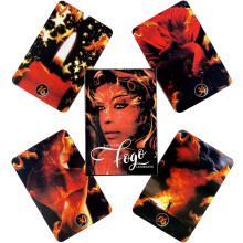 (Rainhas do Fogo) Jeu de cartes Oracle Awakened Soul Cartes de tarot Nouveaux jeux de société de haute