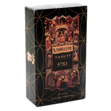 (Tarot Kabbalistique) Ching Holitzka Deck Cards Deck Rune Table Game New Tarot Cards Cat Tarot Mini