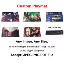 Tapis de jeu personnalisé (60 x 90 cm) - Toutes tailles d'image - Pour jeux de cartes TCG - Jeux de