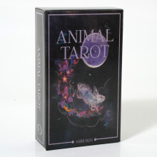 (Bleu) Le jeu de 5781 cartes de tarot kabbalistique Cartes de tarot de haute qualité Guidance Divination