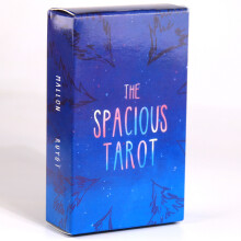 (Gris foncé) Le jeu de 5781 cartes de tarot kabbalistique Cartes de tarot de haute qualité Guidance