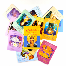 (Guía de la diosa) Nuevas cartas de tarot de oráculo de animales arcángeles de alta calidad, guía de