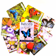 (Papillon) Nouvelles cartes de tarot Oracle Animal Archange de haute qualité, guidant la bonne aventure,