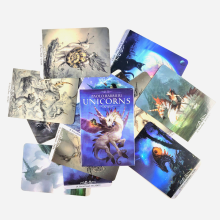 (licornes) Nouvelles cartes de tarot Oracle Animal Archange de haute qualité, jeu de divination et de