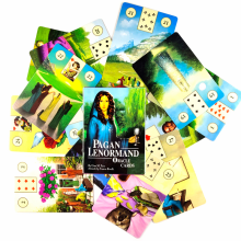 (Pagan Lenormand) Nouvelles cartes de tarot Oracle Animal Archange de haute qualité, guidant la fortune,
