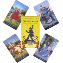 (Tarot classique) Le jeu de tarot de la forêt perdue Jeu de table de loisirs de fête Prophétie de divination