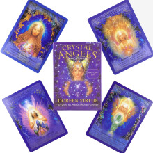 (Crystal Angels) El Tarot del Bosque Perdido, Juego de Mesa para Fiestas de Ocio, Profecía y Adivinación