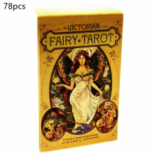 Baraja de 78 cartas (victoriana) Tarot Thelema, Oráculo inglés, Juego de mesa para fiestas familiares