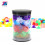 Supporti per carte in plastica traslucida arcobaleno (verde) 50 pezzi/tubo Accessori per pezzi di gioco 3