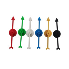 (MULTI)6 pièces Spinner 10 cm en plastique rotatif flèche pointeur bricolage jeu de société accessoires