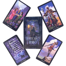 (Tarot des sorcières) Jeu de tarot magique sexuel Jeu de table de fête de loisirs Prophétie de bonne