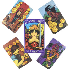 (Morgan Greer) Jeu de tarot de magie sexuelle Jeu de table de fête de loisirs Prophétie de divination