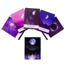 (Oracle de Moonologie) Jeu de cartes de tarot zen Osho Oracle Party Table Jeux de société Autel de sorcière
