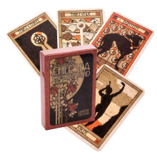 (Nappe d'astrologie) Jeu de tarot Friends 78 pièces Jeu de cartes de tarot Table de fête Jeu de société