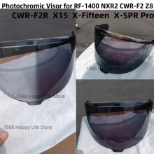 Photochrome Visier für SHOEI RF1400 RF-1400 NXR2 CWR-F2 CWR F2 Z8 X15 X-15 X-Fifteen X-SPR Pro Photosynthese